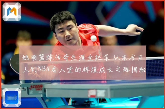 姚明篮球传奇生涯全纪录 从东方巨人到NBA名人堂的辉煌成长之路揭秘